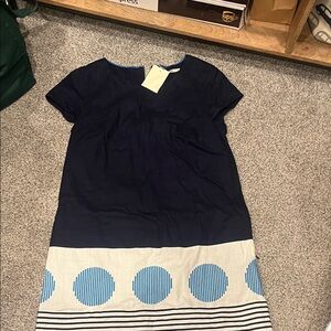 Boden Navy and Blue Casual Dress